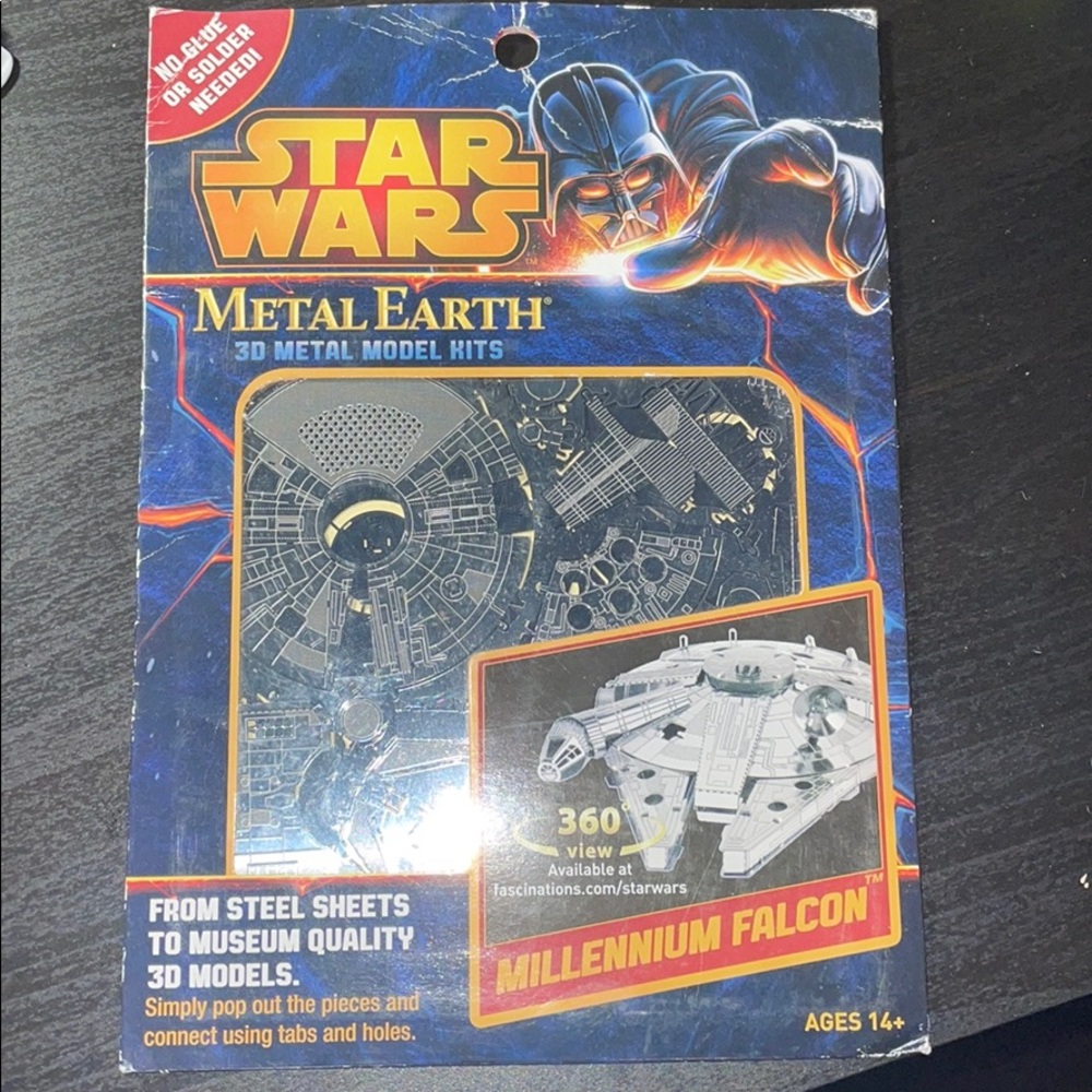 Star Wars metal earth 3-D